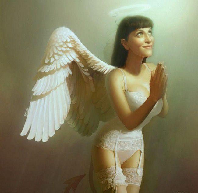 Pin-up Girls Caricatured by Papaninja www.reggg.com